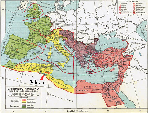 Cartina Impero Romano