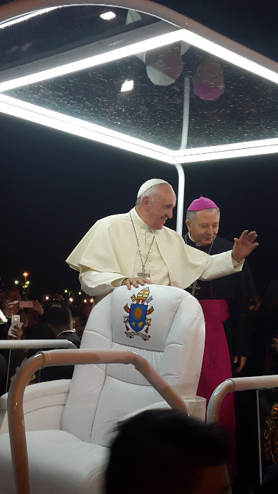 papa francesco e mons Eliseo